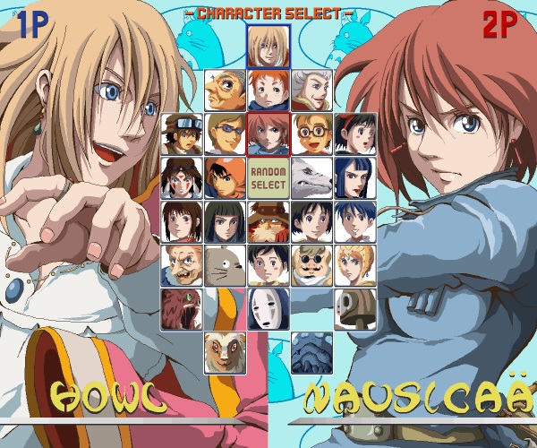 ghibli crossover fight